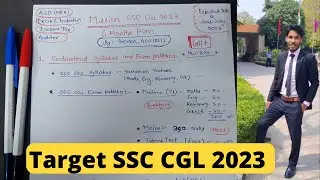 Golden ASO Sir 6 Months Plan For SSC CGL 2023😎🔥 | Complete Strategy 🎯| By : ASO (CSS) | Selected 😳😎