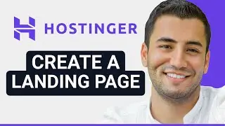How to Create Landing Page in Hostinger Website Builder