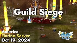 Guild Siege (Flarine Server) October 19, 2024 | Flyff Universe