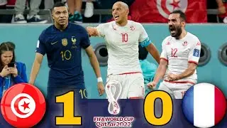 Tunisia vs France 1-0 All goals extended and highlights extended matches world cup 2022