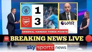 VAR CHAOS AS ARSENAL STUN MAN CITY WITH CONTROVERSIAL WIN AFTER HUGE ERROR