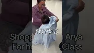 I so needed that Beach bag for Arya&rsquo;s swim class. #arya #17months #shoppingday #momsday #momsdayoff
