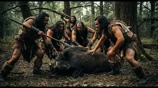 The Closing Ring Hunters Tightening Their Formation Around Exhausted Prey
