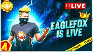 🔴 Live Now | Free Fire Max Rank Push 🔥 Booyah Challenge