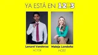Lenard Vanderaa en 12TV3🟡: nos cuenta lo curioso de su cuerpo y su rutina para hacer un personaje.