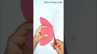 DIY Mother's Day Card/ Mother's Day Crafts/ Tulip Flower Card/ Make It Easy Craft #Shorts