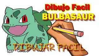 DIBUJO FACIL DE BULBASEUR DIBUJO RAPIDO DIBUJO CORTO