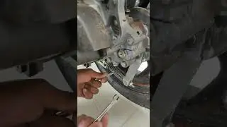 adjust rear brake of tvs Ntorq at home
