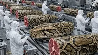NEVER SEEN BEFORE: The Hidden Process of Making Python Steaks