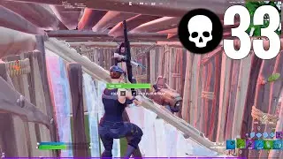 33 Elimination 🔥 Solo Squads Gameplay | Full Game Season 8 Chapter 2 [Fortnite PC Keyboard] #83