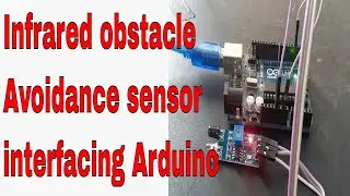 infrared obstacle avoidance sensor module interfacing with Arduino