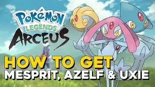 Pokemon Legends Arceus How To Get Mesprit, Azelf & Uxie (Legendary Lake Pokemon Locations)