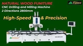 Experience the CNC Drilling and Milling Machine 2 Directions 2800mm | Speed & Precision Test