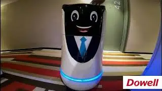 Hotel Service Robots #hotels #hospitality #roomservice #AI #Robotics