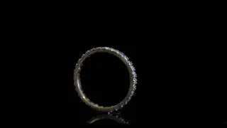 Blue-Topaz eternity ring ETR-136