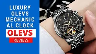 LUXURY OLEVS MECHANICAL CLOCK - Olevs Watch Review