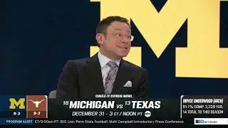 College Bowl Previews: Michigan vs. Texas and USC vs. TCU | Big Ten Football