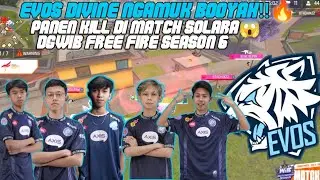 HIGHLIGHT EVOS DIVINE BOOYAH + 25 KILL❗🔥 DI DGWIB FREE FIRE ✨ #freefire 