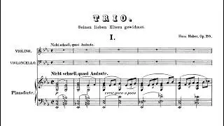 Hans Huber &ndash; Piano Trio No. 1, Op. 20 (1877)