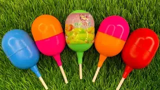 🍭Learn Colors with lollipops and Sweets  | Lollipops Unpacking | ASMR | Satisfying Video