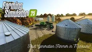 Our First Day as a Farmer! l Farming Simulator 25