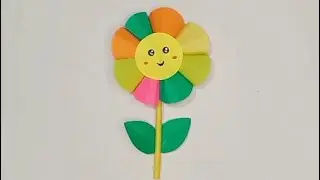 Origami paper flower. Diy flower