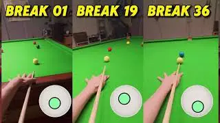 Improve your shot and aiming #snooker #billiards #pooltrickshot #shortsvideo