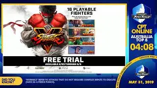 Capcom Pro Tour Online 2019 Australia Top 8! #CPTO