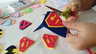 Apliques de foami fáciles para decorar lápices/esferos paso a paso  Manualidades