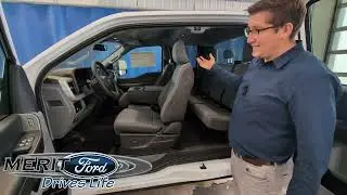 2026 F550 Super Duty DRW XLT Extended Cab Chassis Walk Around and Review.