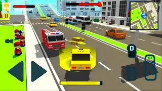 Free City Patrol Car Game Rescue Vehicles City Driver : Open World Gameplay
