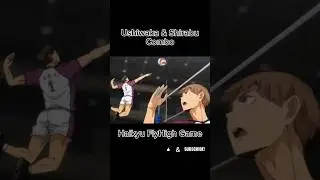 USHIWAKA & SHIRABU KENJIRO COMBO - ハイキュー!!FLY HIGH #haikyuflyhigh #anime #volleyball #ushiwaka