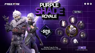 Purple Shade Bundle Free Fire Return 💜 Purple Shade Bundle | Free Fire New Event | Ff New Event