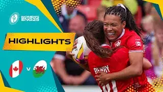 Canada looking electric ⚡️ | Canada v Wales | Rugby World Cup 2025 | Highlights