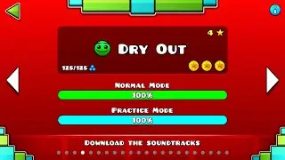 Geometry Dash - Dry Out (All Coins)