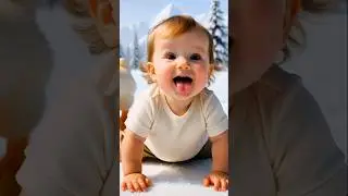 Cute Baby&rsquo;s Funny Face After a Fall