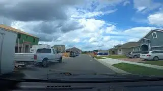 DRIVE THROUGHT NEW HOME BUILDER COMMUNITY WITH A GO PRO IN MINNEOLA FLORIDA 25 MINUTES FROM  ORLANDO