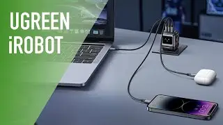 Обзор сетевой зарядки UGREEN CD361 Robot 65W в виде роботов!