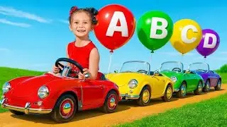 Baby car Racing Ramp Toy COLORS FOR KIDS | Learn Colours for Kids & Toddlers Children Nursery Rhymes