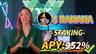 Stake BANANA Now! 952% APY Crypto Farming in 2025's Top bananagun 🔥staking BANANA