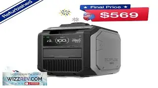 EcoFlow 2000W Smart Dual Fuel LPG丨Gas Generator Powered for Emergencies Outdoor eBay