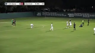 Uc Davis vs. Stanford Full Match Replay | 2025 ACC Men's Soccer