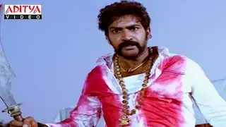 Taraka Ratna Action Scene in Darindigi ka Anth Hindi  Movie - Aditya Movies