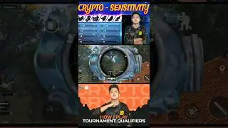 i8 Crypto 4x burst Pixel knock🤯Bgmi zero recoil sensitivity💥-@crypto5775 🌟