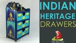 Indian Heritage Drawers - Handmade Gifts