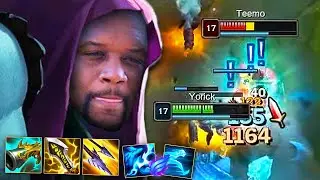 Hrobař tříská yordly lopatou po hlavě 💀 (FULL CRIT Yorick)