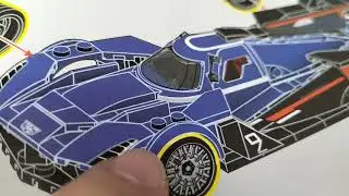 Mattel Brick Shop JFR89 - Cadillac Project GTP Hypercar