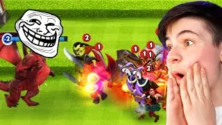 TROLL IN CASTLE 1 😂 - Trolling with DRAGON - Castle Crush