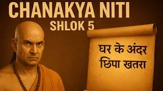 Chanakya Niti Chapter 1 Shlok 5 | कपटी मित्र और घर का सबसे बड़ा खतरा | Hindi Explanation
