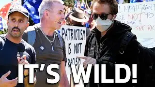 The Unexpected F'wits at Australia's Anti-Immigration Rally